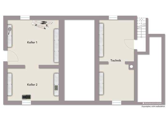 Grundriss Kellergeschoss