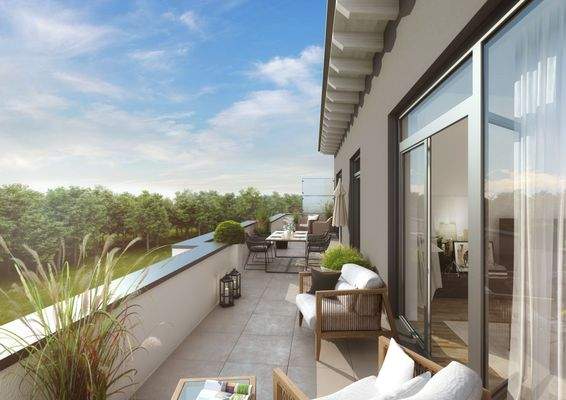 Alle Wohnungen mit Balkon oder Terrasse