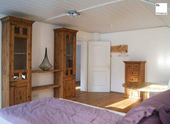 Schlafzimmer drei im Obergeschoss