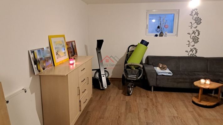Hobbyraum im Untergeschoss