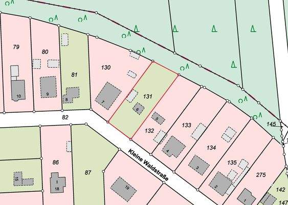 Flurkartenausschnitt