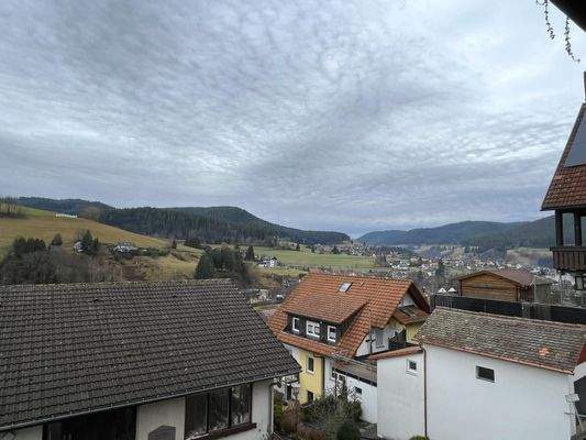 Aussicht vom Balkon