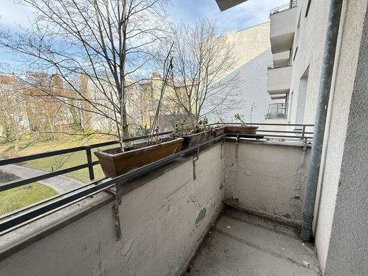 (Vergleichswohnung) Teilansicht Balkon