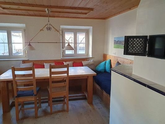 Esszimmer mit gemütlicher Eckbank