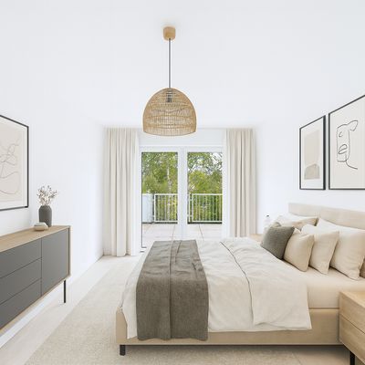 Schlafzimmer 2 (Einrichtungsbeispiel)