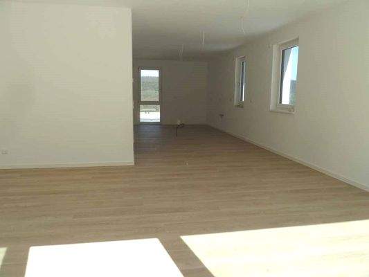 offener Küchen- Ess- und Wohnbereich