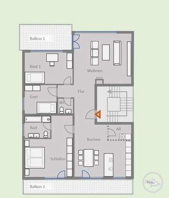 Möglicher Grundriss