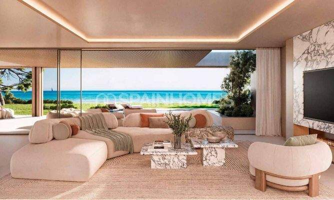 Elegant Houses in a Beachfront Complex in Estepona
