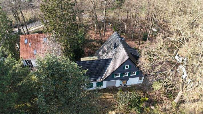 Drohnenaufnahme von oben