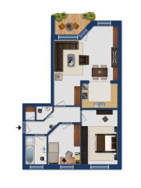 Biederitz Wohnungen, Biederitz Wohnung mieten