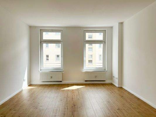 Lichtdurchfluteter Raum