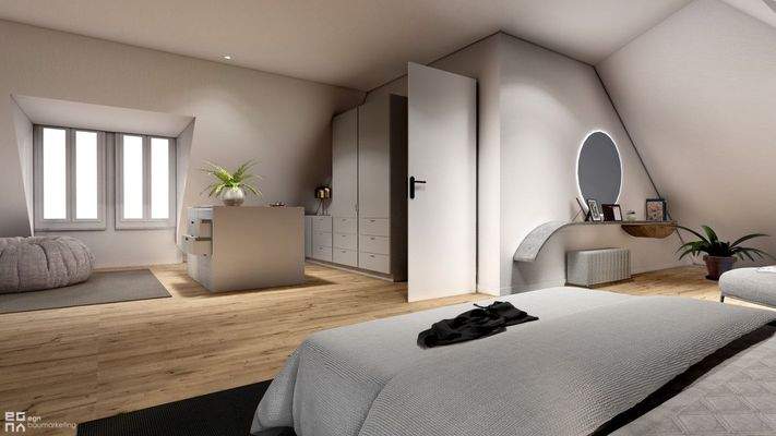 Schlafzimmer Dachgeschoss