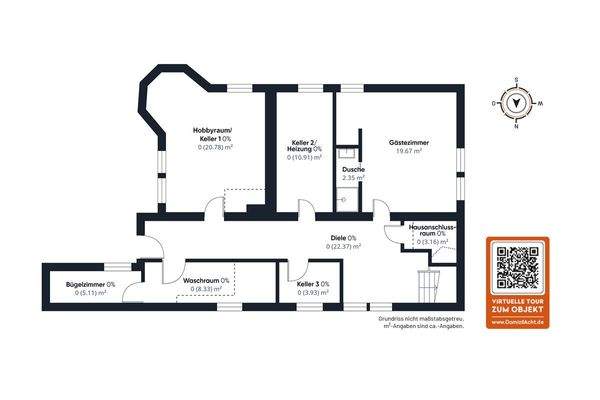 Grundriss Kellergeschoss