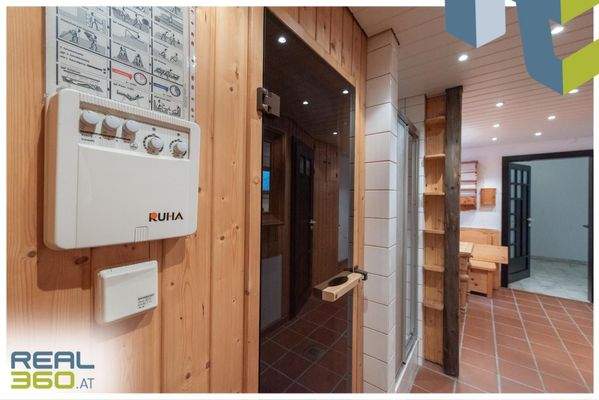 Sauna Untergeschoss