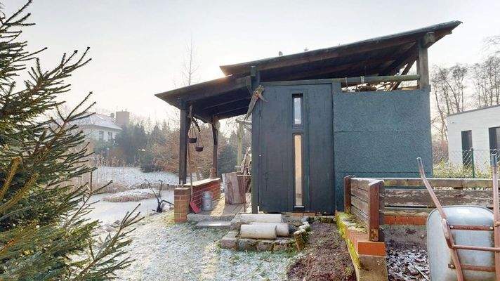 Überdachte Terrasse