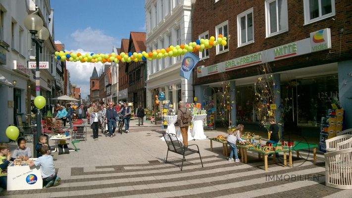 Fußgangerzone Sommer