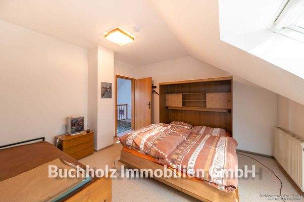 Zimmer im Dachgeschoss