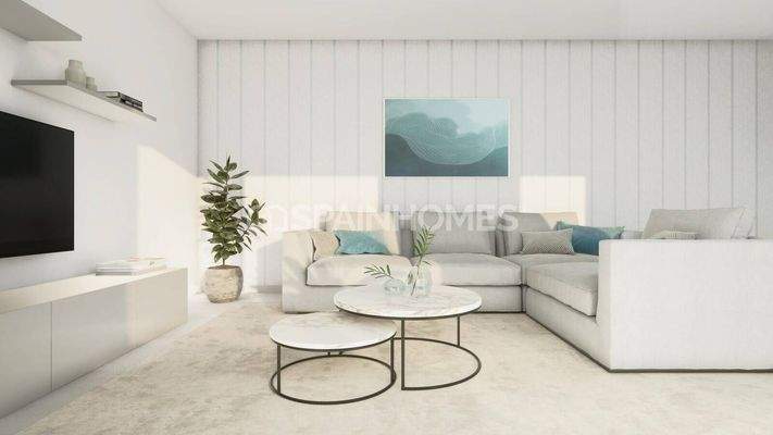 Newly-Built Apartments in a Complex with Pool in Estepona