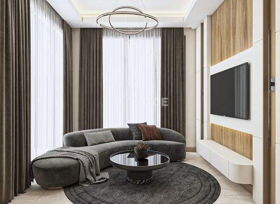 Flats in a Complex with Pool in Güzeloba, Antalya