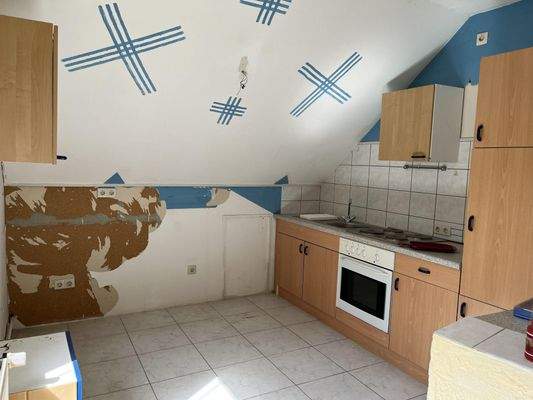 Wohn- und Esszimmer Dachgeschoss