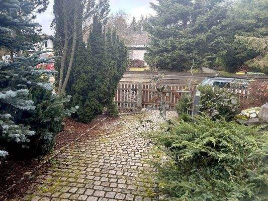 Gepflasterter Zugang