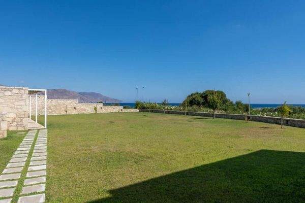 Kreta, Asprouliani: Schönes Haus in toller Anlage mit Meerblick zu verkaufen