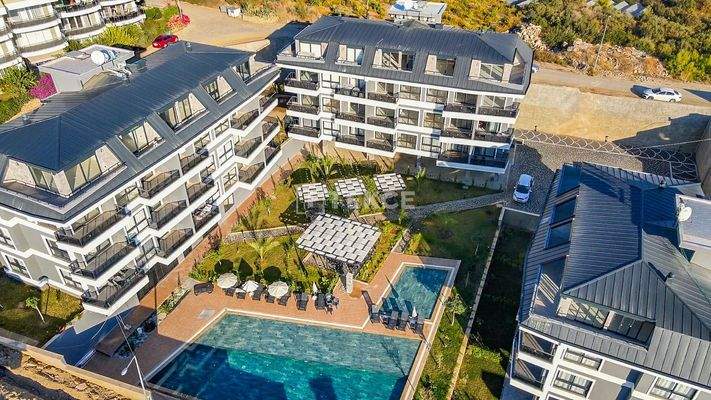 Apartments 350 M from the Sea in Alanya Konaklı