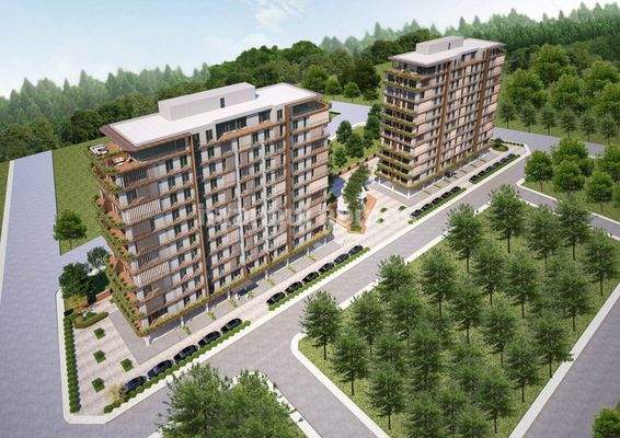 Commercial Property in Mixed Project in Istanbul Kagithane