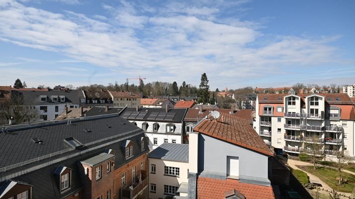 Ausblick in die eine Richtgung