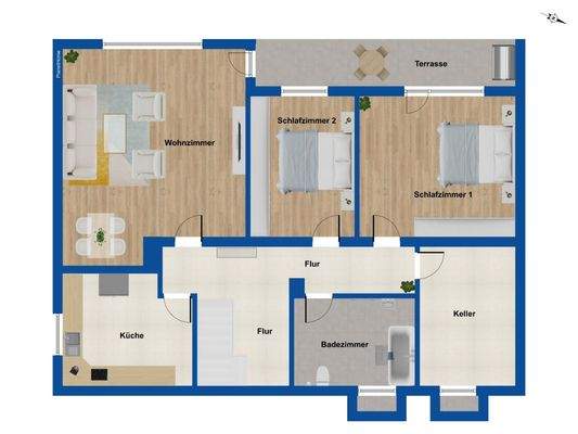 Grundriss Souterrain