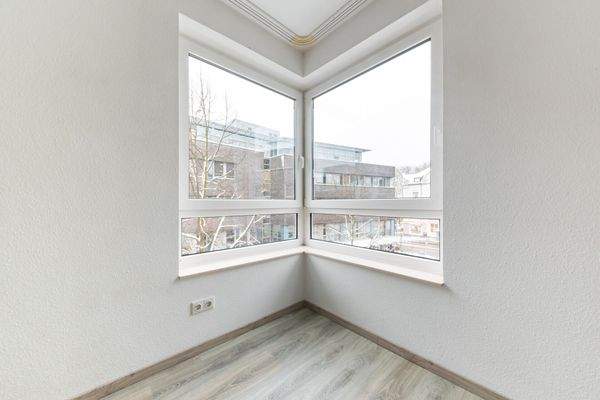 Schlafzimmer Eckfenster 