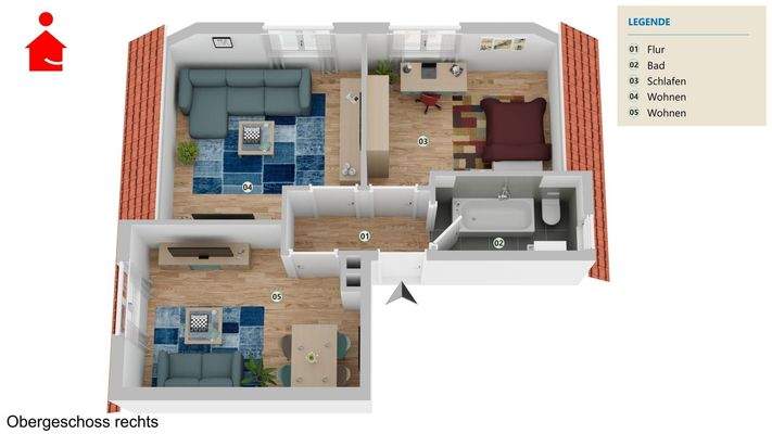 Grundrissvisualisierung