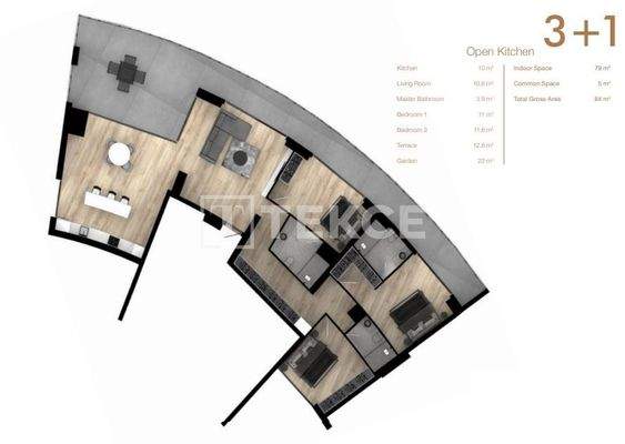 Properties with Sea Views in North Cyprus Iskele