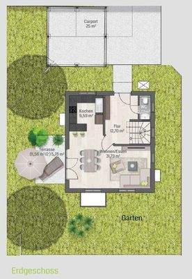 Grundriss Erdgeschoss