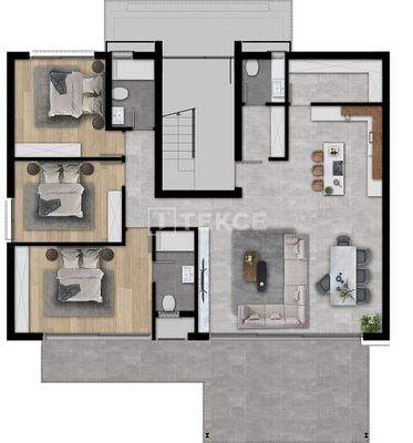 Pool View 3 Bedroom Apartment for Sale in La Isla Complex