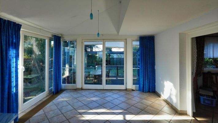 lichtdurchfluteter Anbau