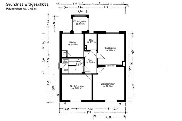 Grundriss Erdgeschoss