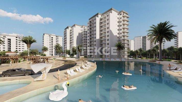 Apartments for Sale in a Compound in North Cyprus Long Beach