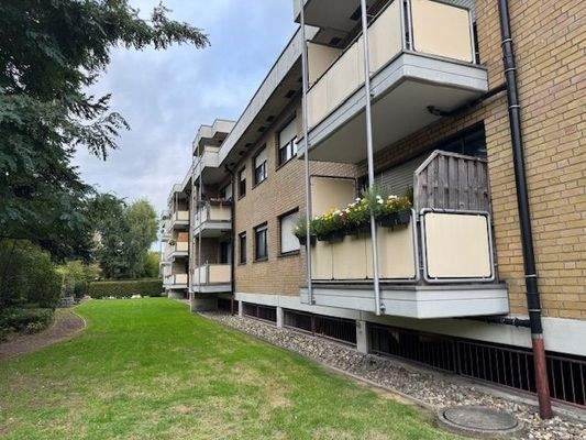 Das ruhige und grüne Umfeld