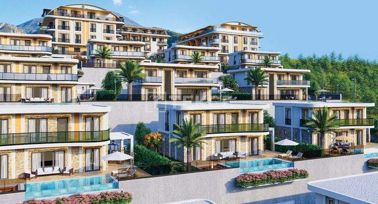Apartments with Panoramic City Views in Kargıcak Alanya