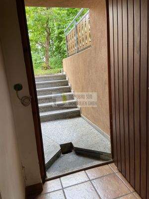 Eingangsbereich im Untergeschoss