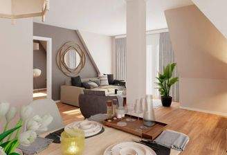 Großzügiger und offener Wohnbereich mit direktem Z