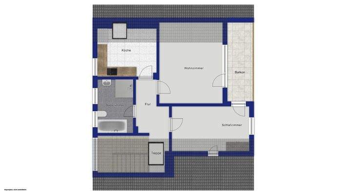 Grundriss Dachgeschoss