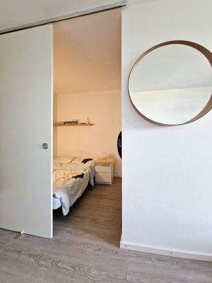 Schiebetür zur Schlafnische 