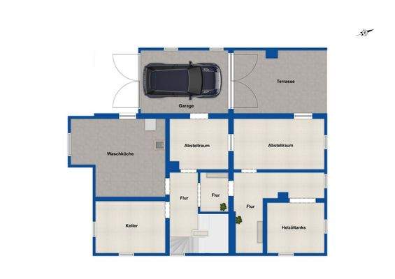 Grundriss Untergeschoss