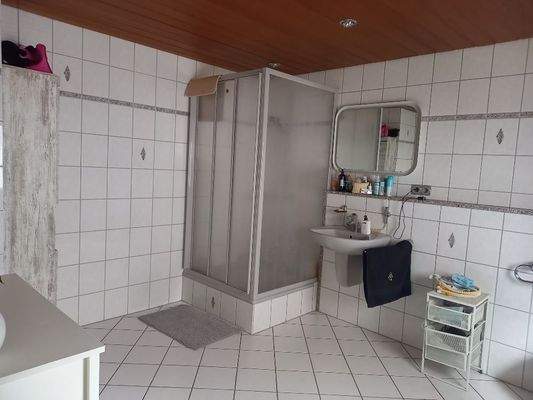 Duschbad und WC