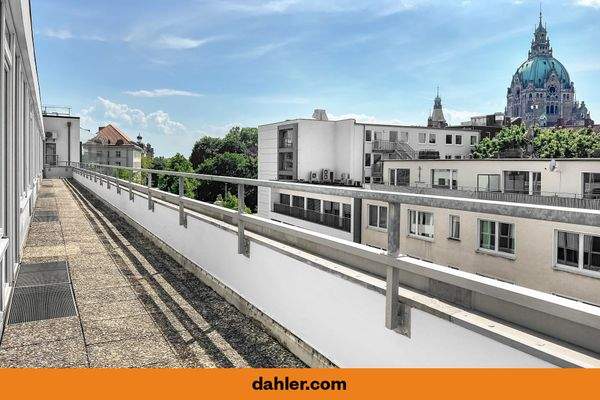 Büro mit Terrasse in Hannover-Mitte