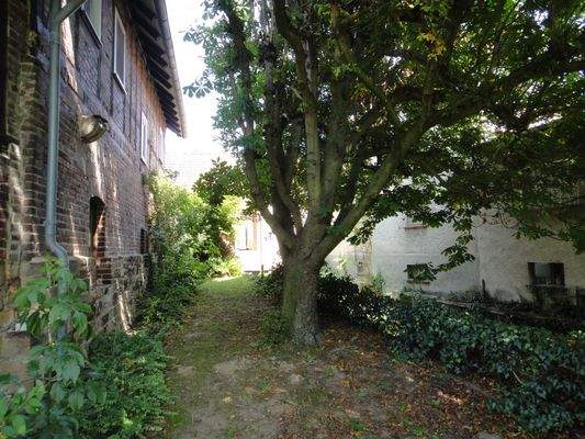 A Gartenbereich am Bachlauf