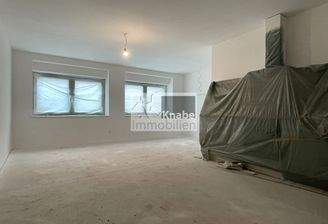 Rohbau: Wohn- und Essbereich