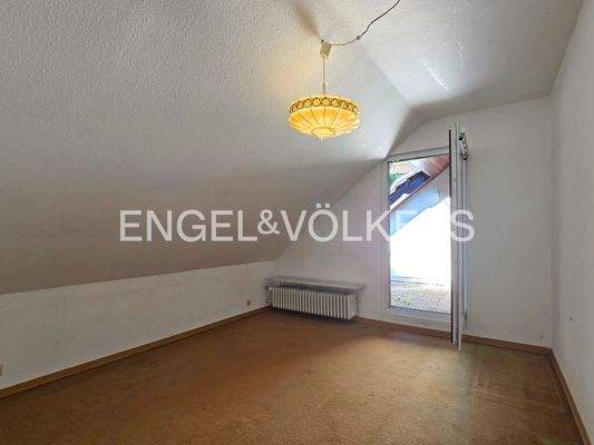 Zimmer mit Dachterrasse (Dachgeschoss)